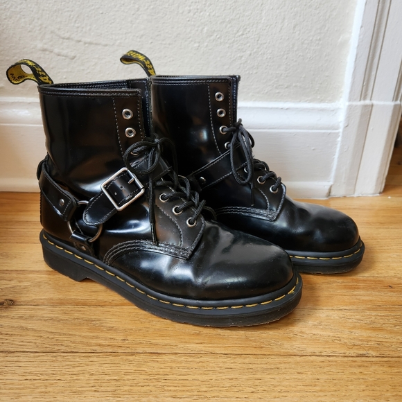 Dr. Martens Harness Boots - Picture 1 of 5